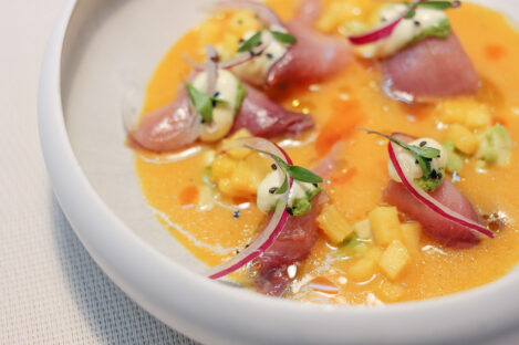 Ceviche Pez Limón en Fun Tastik Bistro